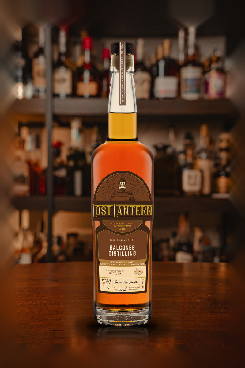 Lost Lantern Fall 2023 Single Cask Collection: Balcones Distilling Texas Single Malt Finished in a Peated Whiskey Cask