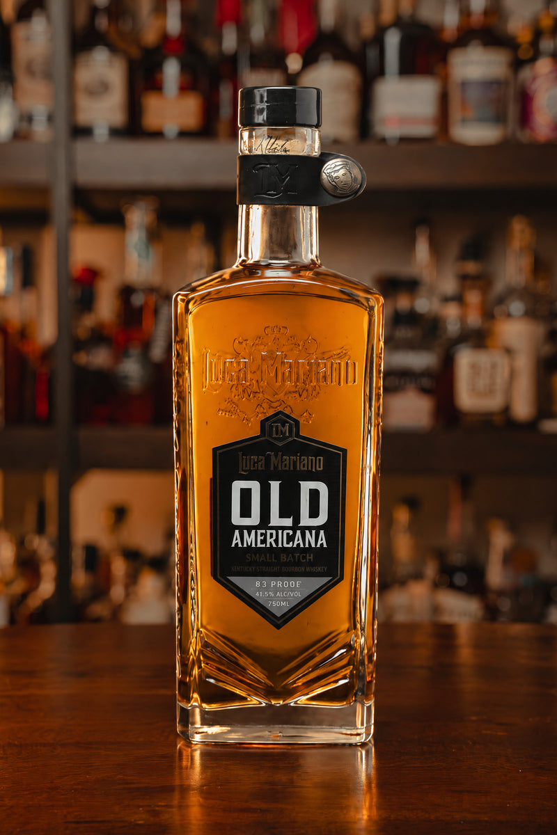 Luca Mariano Old Americana Small Batch Bourbon 83 proof