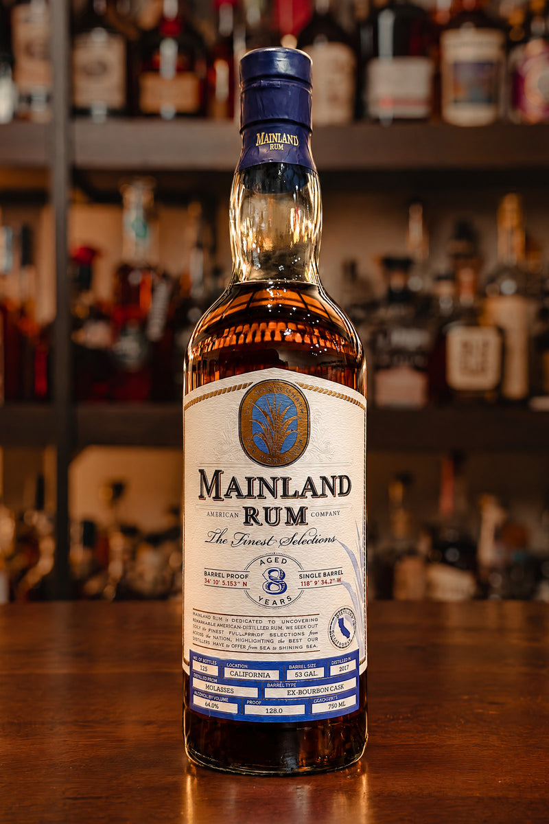 Mainland Rum California 8-Year 128 Proof