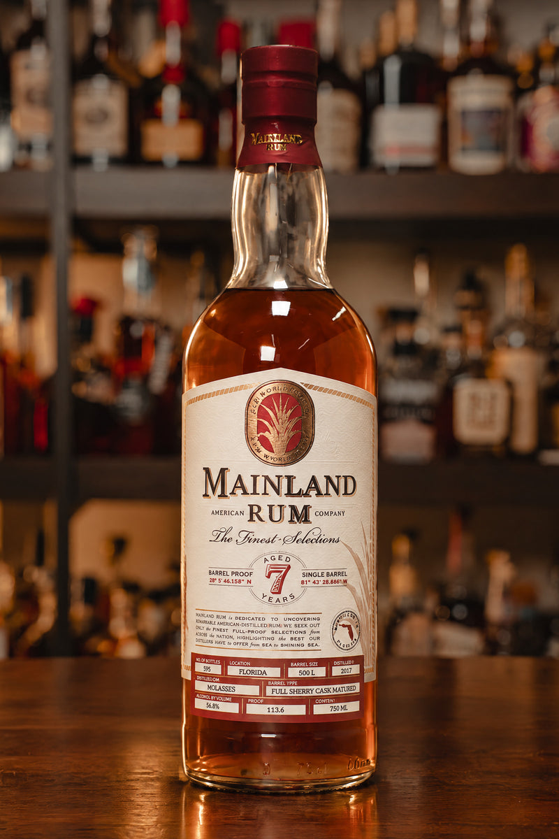 Mainland Rum Florida 7-Year 113.6 proof
