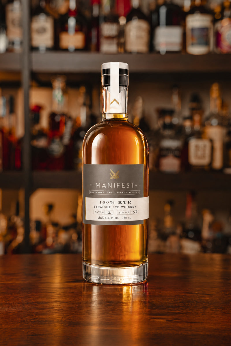 Manifest Distilling 100% Rye Whiskey