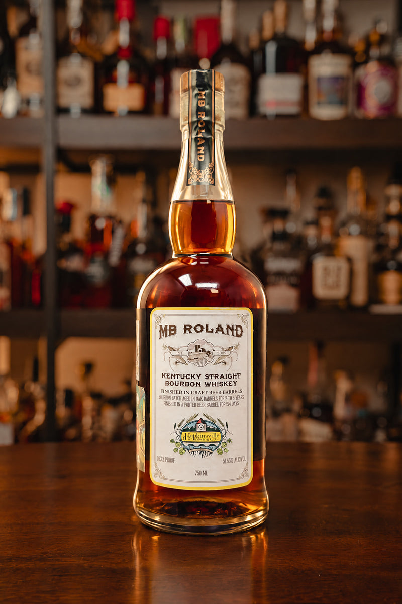 MB Roland Single Barrel Kentucky Straight Bourbon Whiskey Finished In Craft Beer Barrels 103.3 Proof - Selected by Fred Minnick