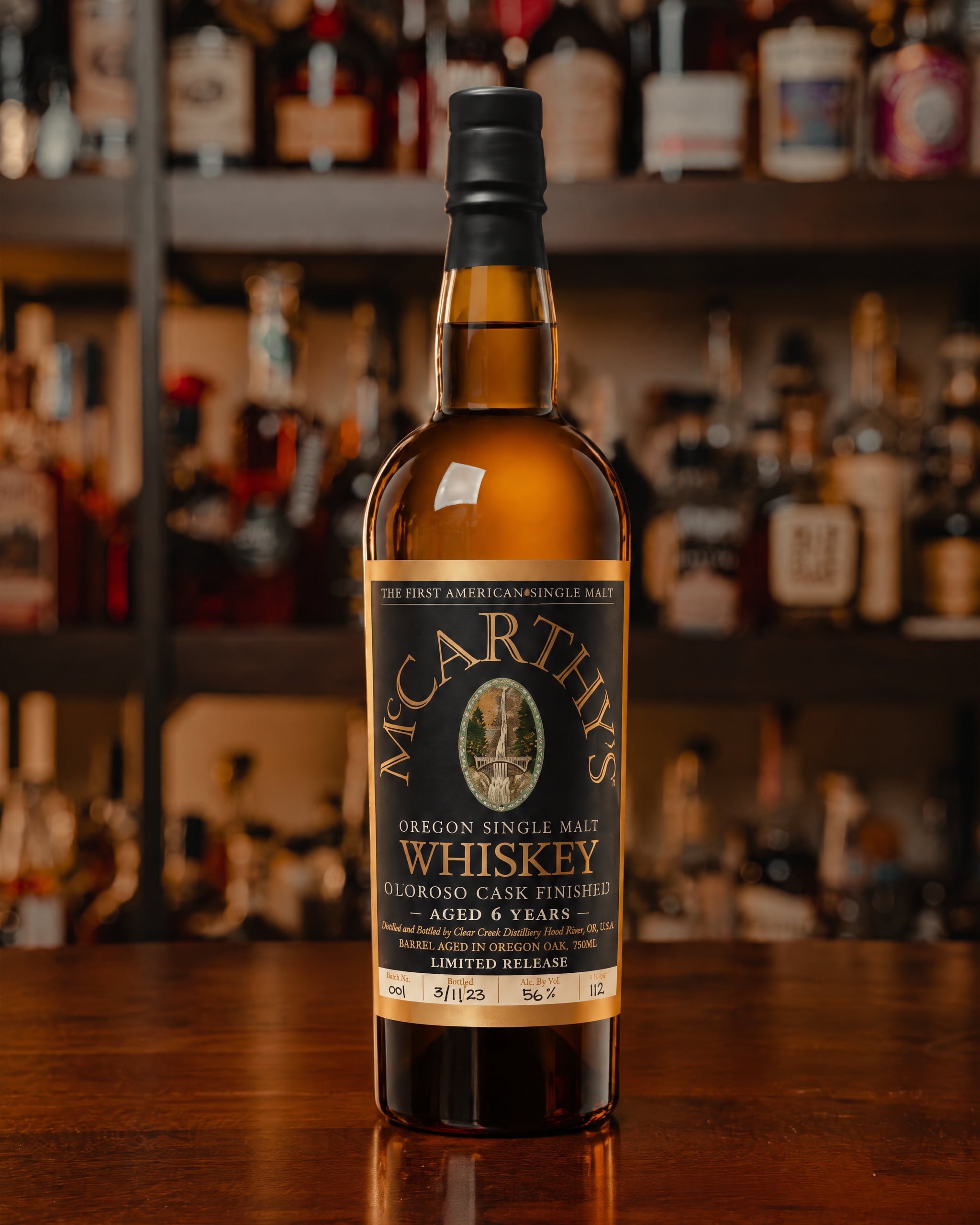 McCarthy's Oregon Single Malt Whiskey Oloroso Cask Finished