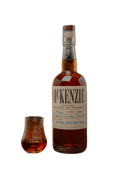 McKenzie Single Barrel 9-Year Rye #2019 106 proof - Selected by Seelbach's & Breaking Bourbon