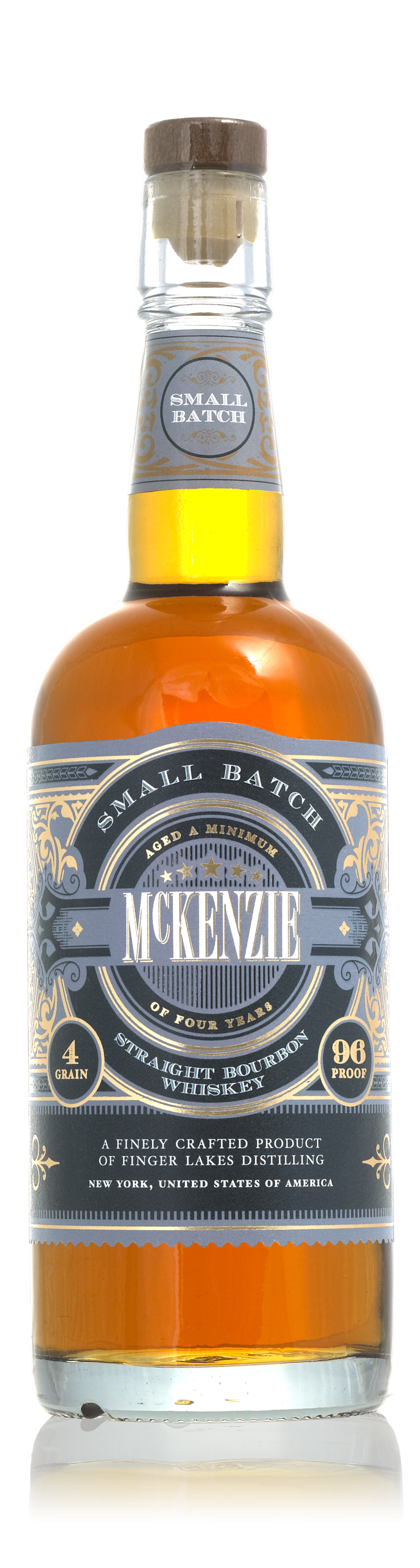 McKenzie Four Grain Small Batch Bourbon Whiskey