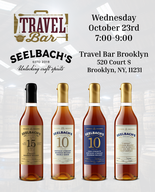 Seelbach's Private Reserve Tasting at Travel Bar Brooklyn