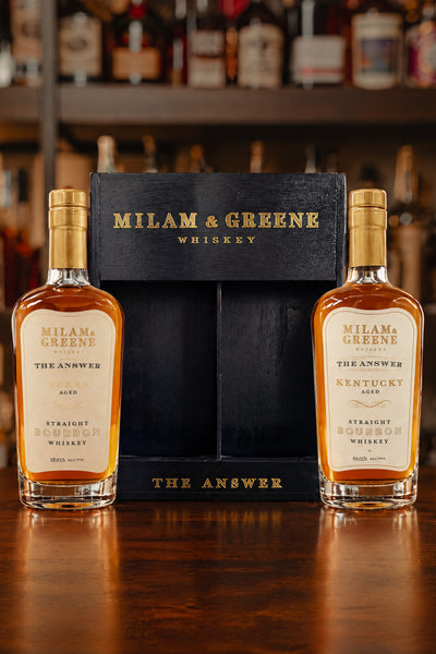 Milam and Greene The Answer Straight Bourbon Whiskey