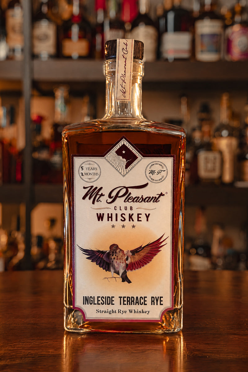 Mt. Pleasant Club Whiskey Ingleside Terrace Rye Whiskey