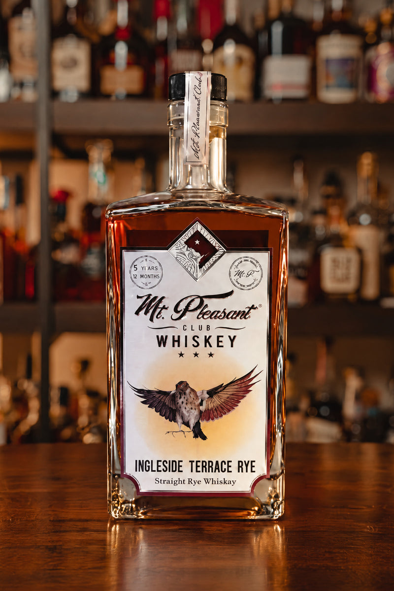 Mt. Pleasant Club Whiskey Ingleside Terrace Rye Whiskey Single Barrel #146