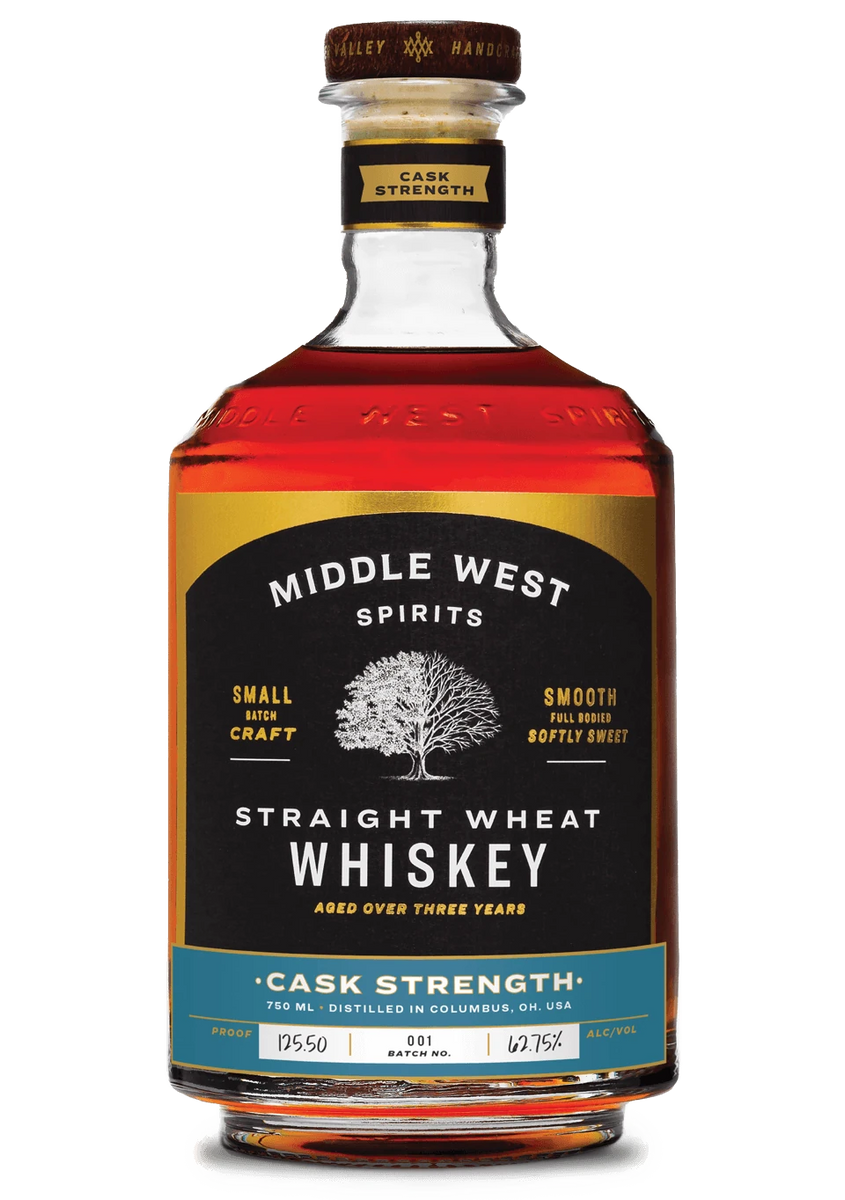 Middle West Cask Strength Straight Wheat Whiskey
