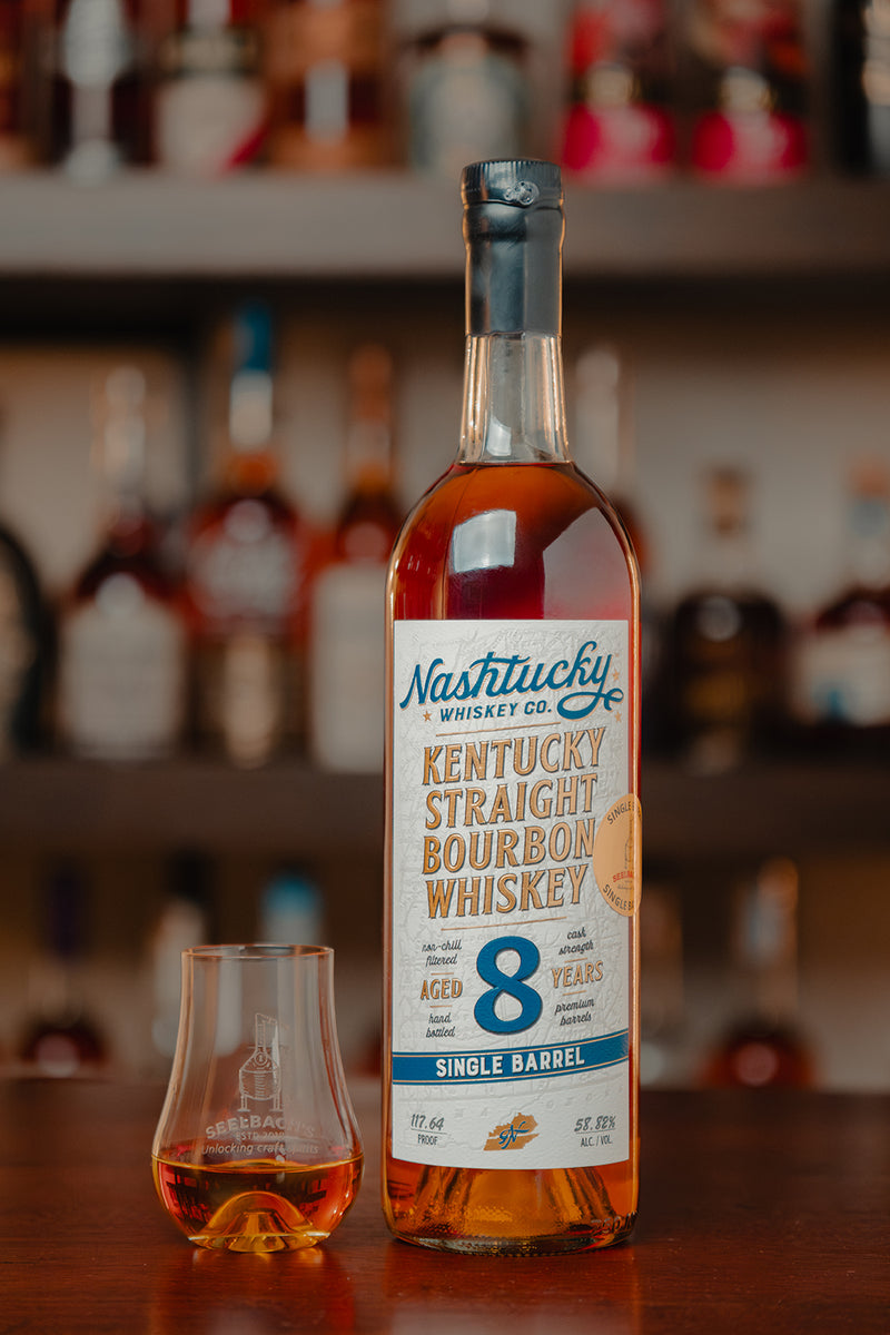 Nashtucky 8-Year Single Barrel Kentucky Bourbon #C8 - Selected by Seelbach's