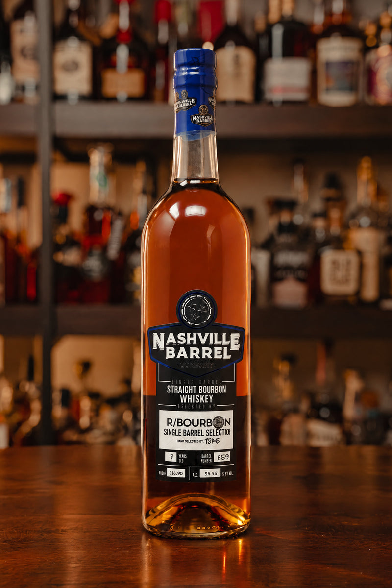 Nashville Barrel Co. #859 - 7 Year Bourbon 116.9 Proof - Selected by r/bourbon