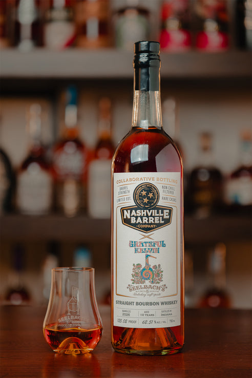 Nashville Barrel Co. "Grateful Kelvin" 10-Year Single Barrel Bourbon - Selected by Seelbach's