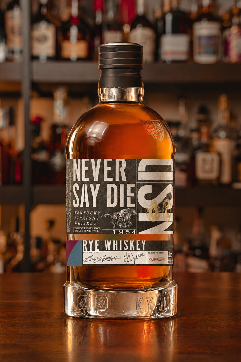Never Say Die Rye Whiskey
