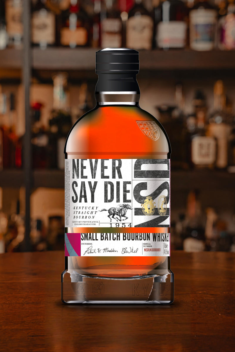 Never Say Die Small Batch Bourbon Whiskey