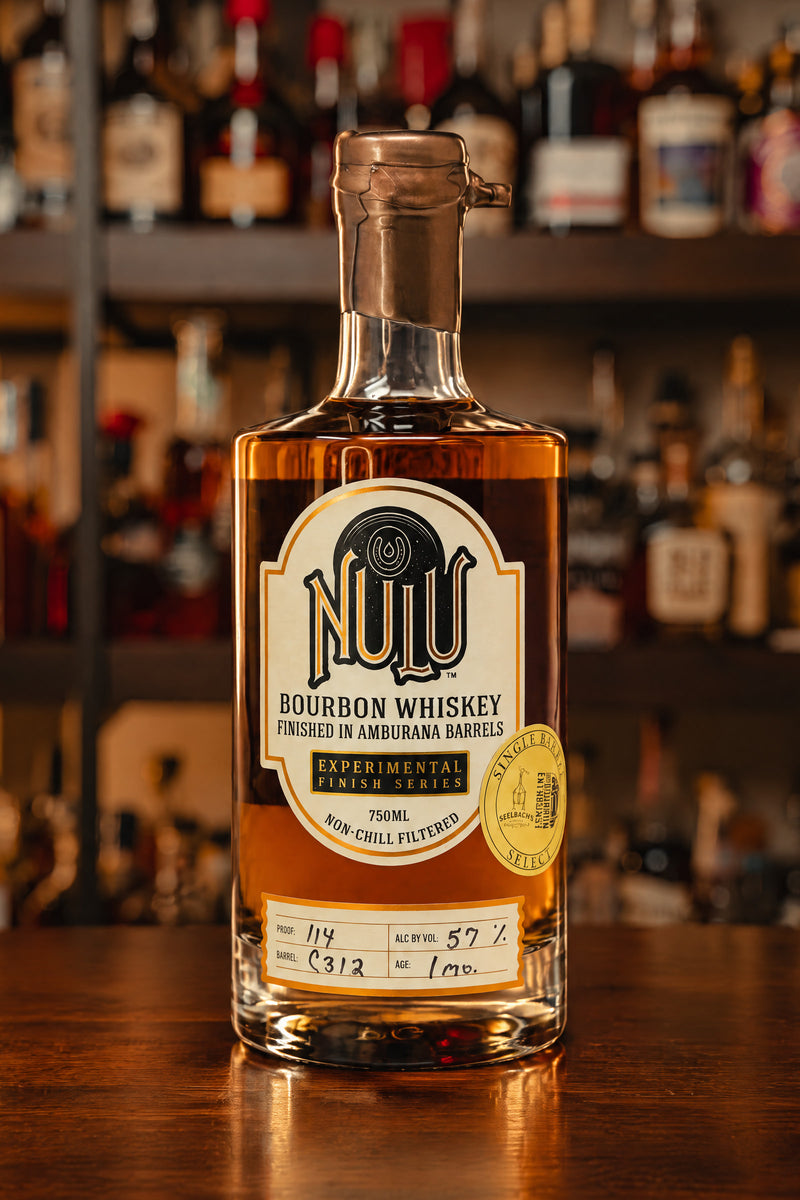Nulu Amburana Finished Bourbon Whiskey - Selected by Bourbon Enthusiast & Seelbach's