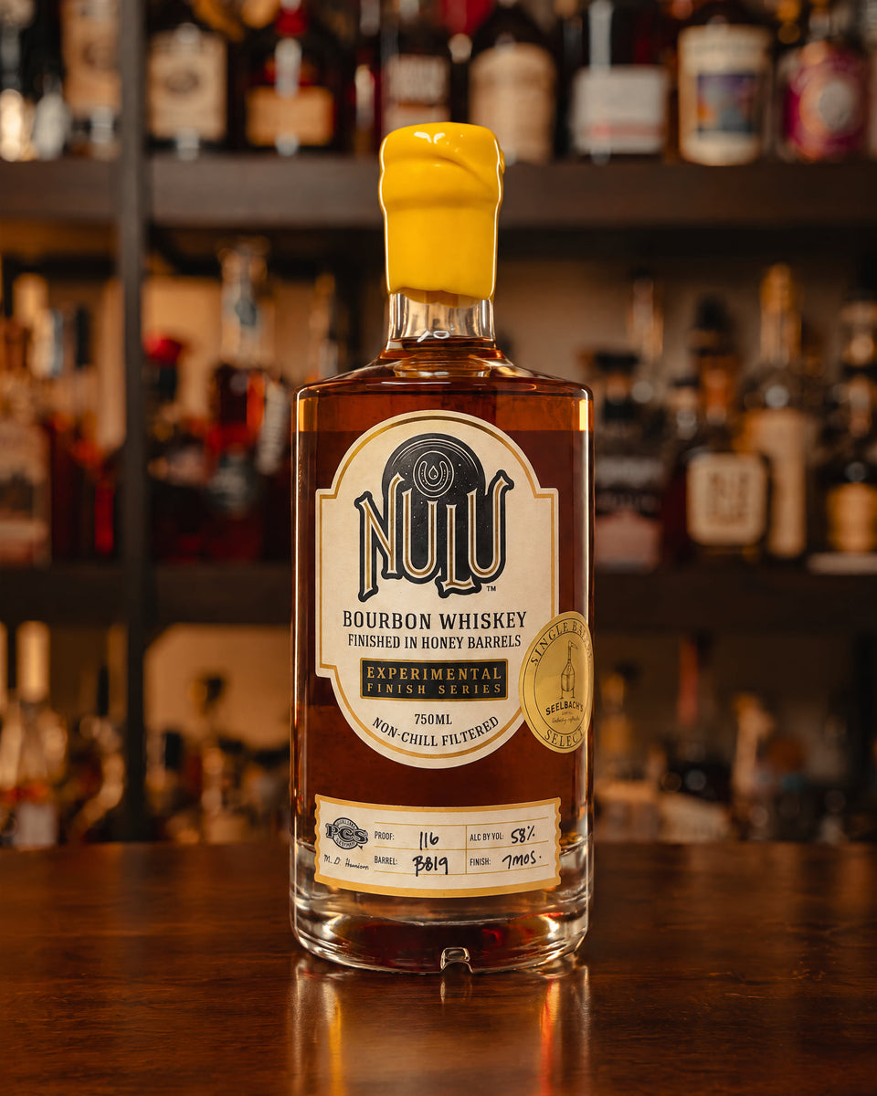 Nulu Honey Finished Bourbon Whiskey "Honeycomb" #B819 116 Proof - Selected by Seelbach's
