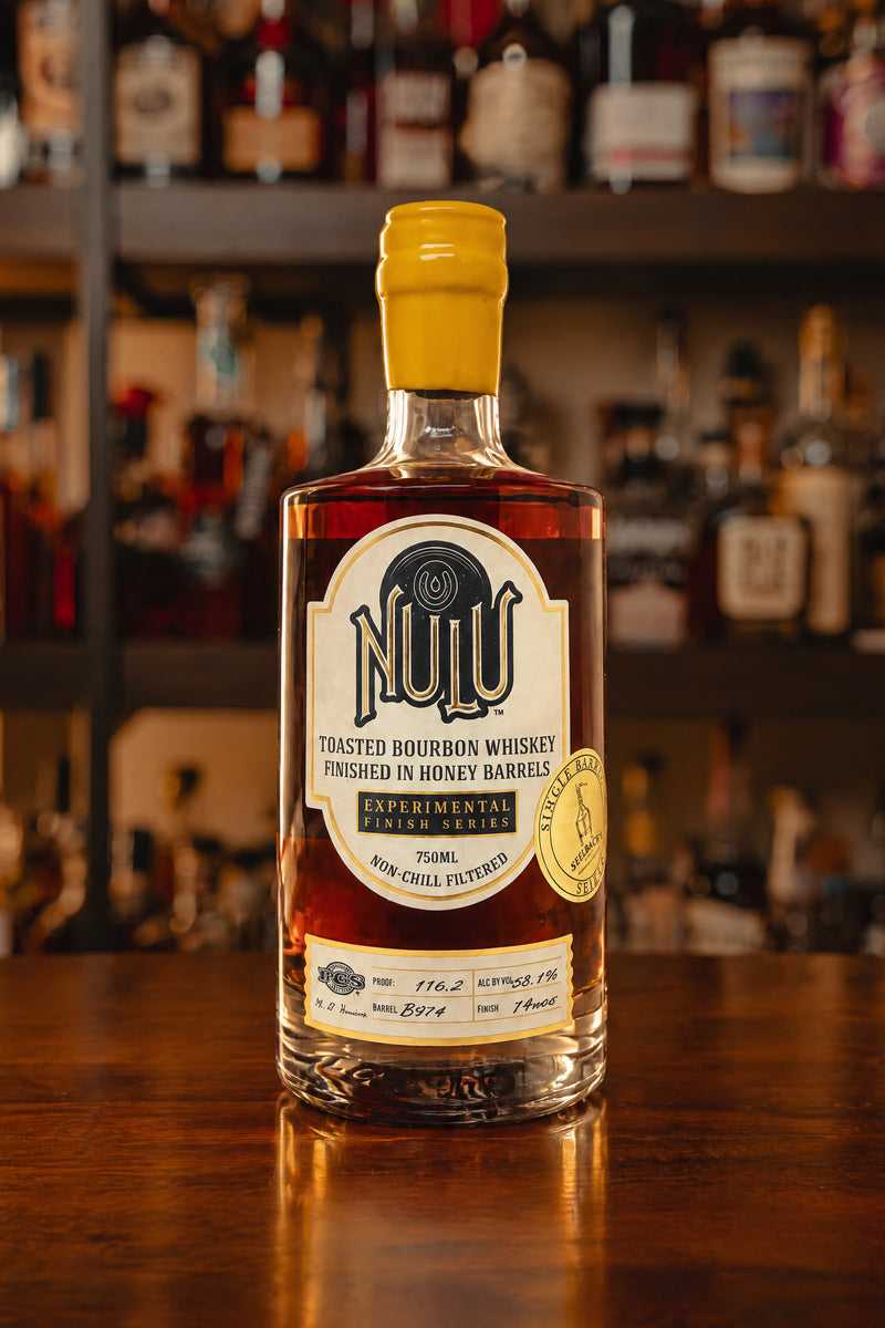 Nulu Toasted Honey Bourbon Barrel #B974 116.2 proof - Selected by Seelbach's