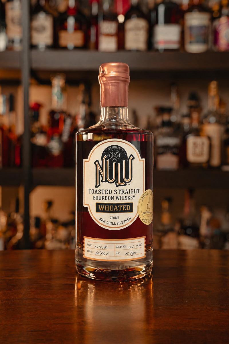 Nulu Toasted Straight Wheated Bourbon Barrel#W101 122.8 proof - Selected by Seelbach's