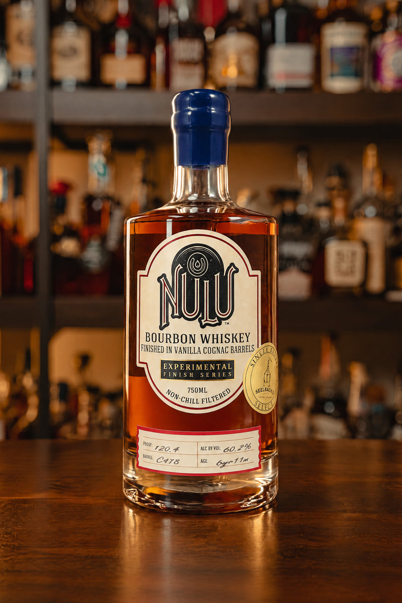 Nulu Vanilla Cognac Finished Bourbon "Barrel C478" 120.4 proof - Selected by Seelbach's