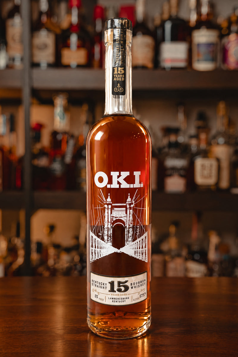O.K.I. 15 Year Kentucky Straight Bourbon Whiskey