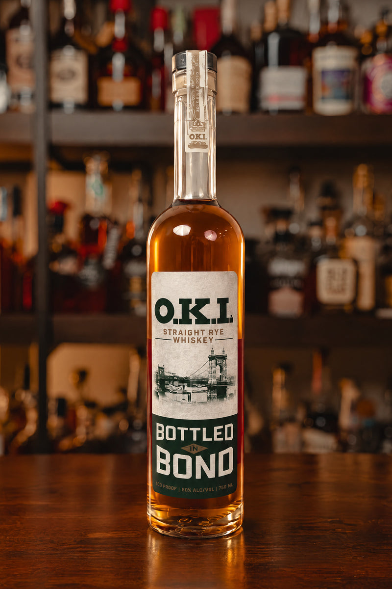 O.K.I Bottled-in-Bond Straight Rye Whiskey