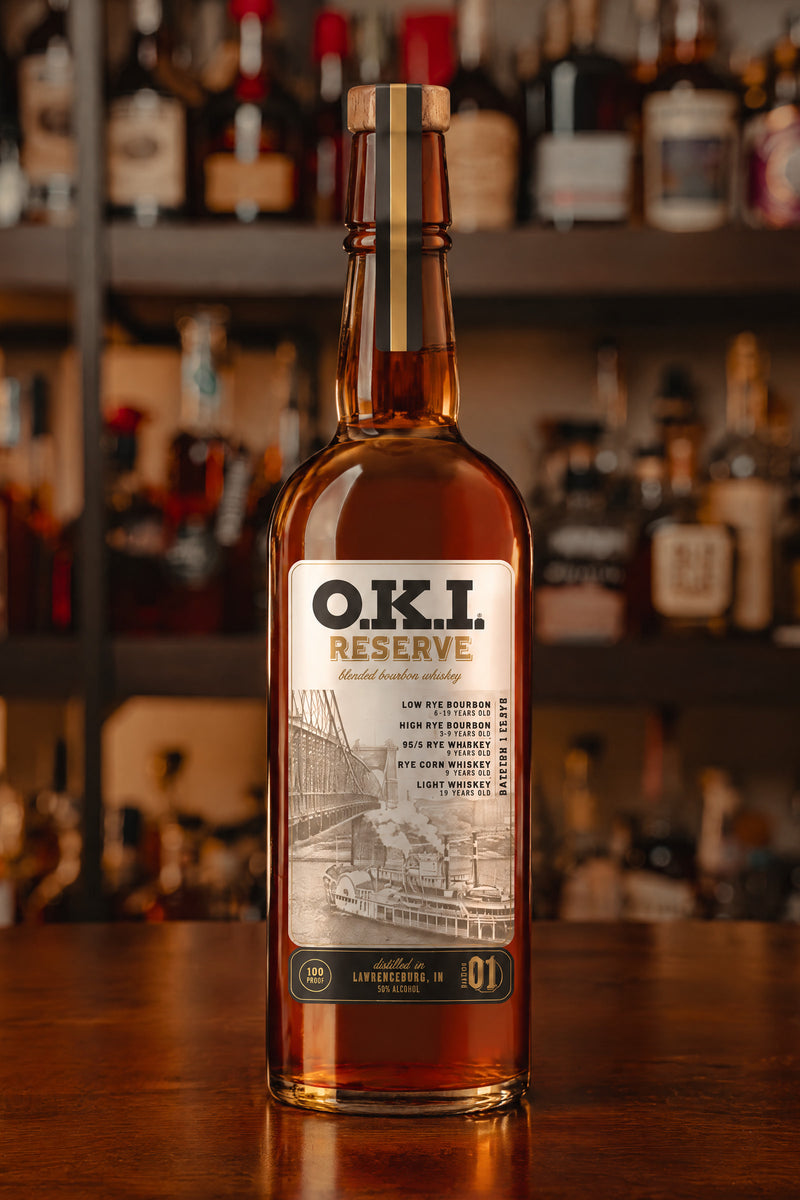 O.K.I. Reserve Blended Bourbon Whiskey Batch 01