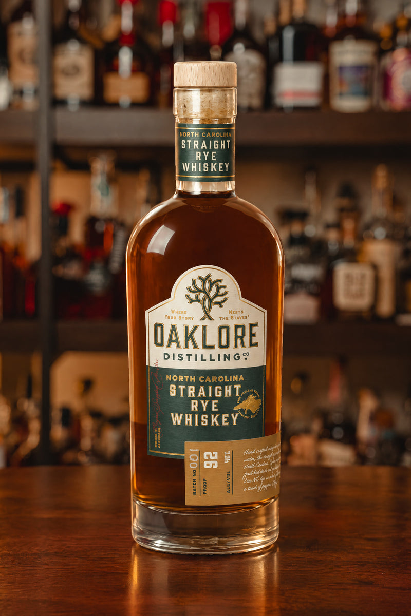 Oaklore North Carolina Straight Rye Whiskey