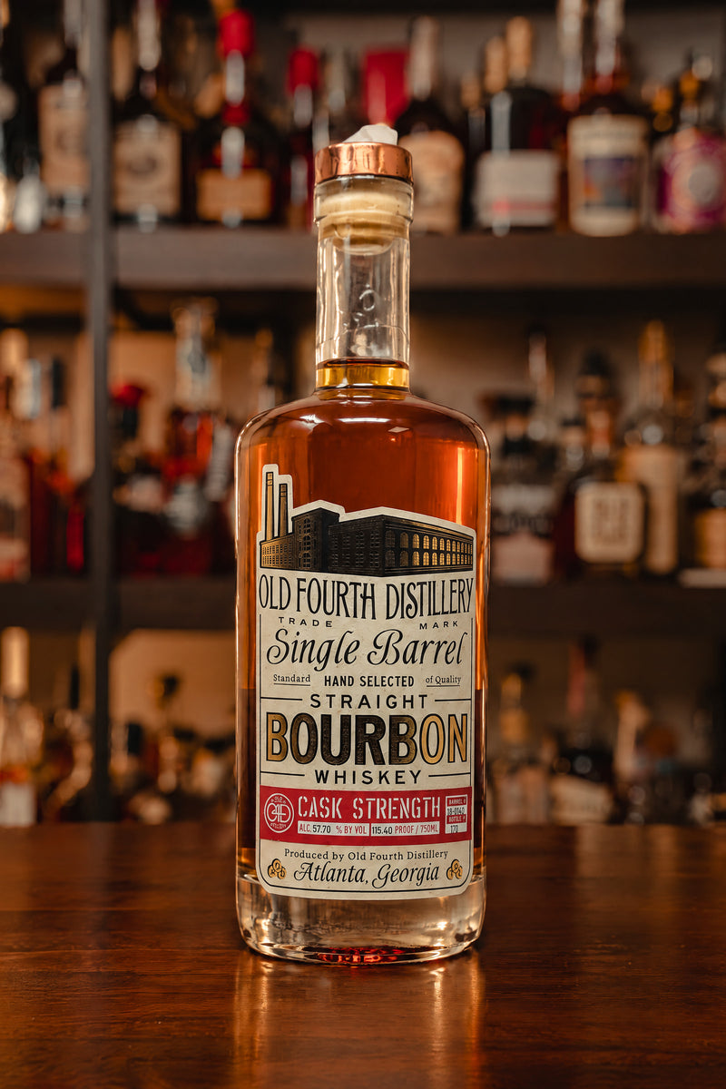 Old Fourth Distillery Single Barrel Cask Strength Bourbon 115.40 Proof - Selected by Seelbach's #18-0140