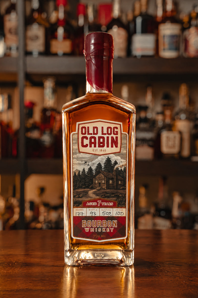 Old Log Cabin Bourbon Whiskey 7-year