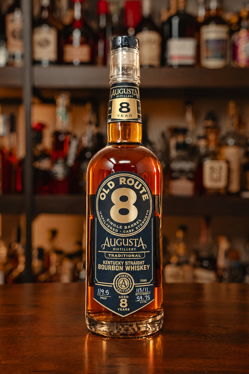 Augusta Distillery Old Route 8 Limited 8-Year First Edition "Kentucky Hug" Single Barrel #11 - 119.5