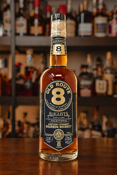Augusta Distillery Old Route 8 Limited 8-Year First Edition Single Barrel #4 - "Spiced Bit O Honey" - 128.1