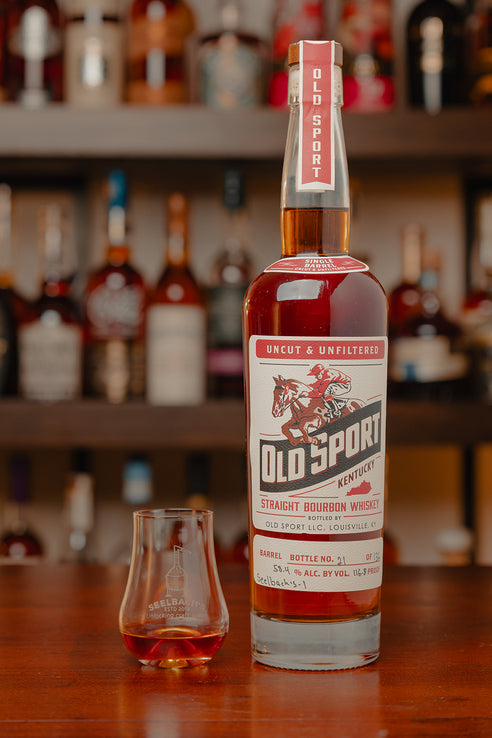 Old Sport Single Barrel 116.8 Proof Kentucky Straight Bourbon Seelbach's-1