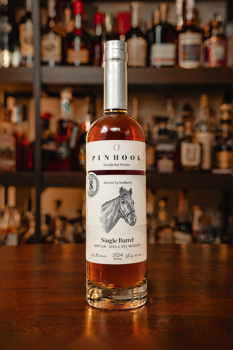 Pinhook Rye Vertical Single Barrel 8-Year 112.8 Proof - Selected by Seelbach's
