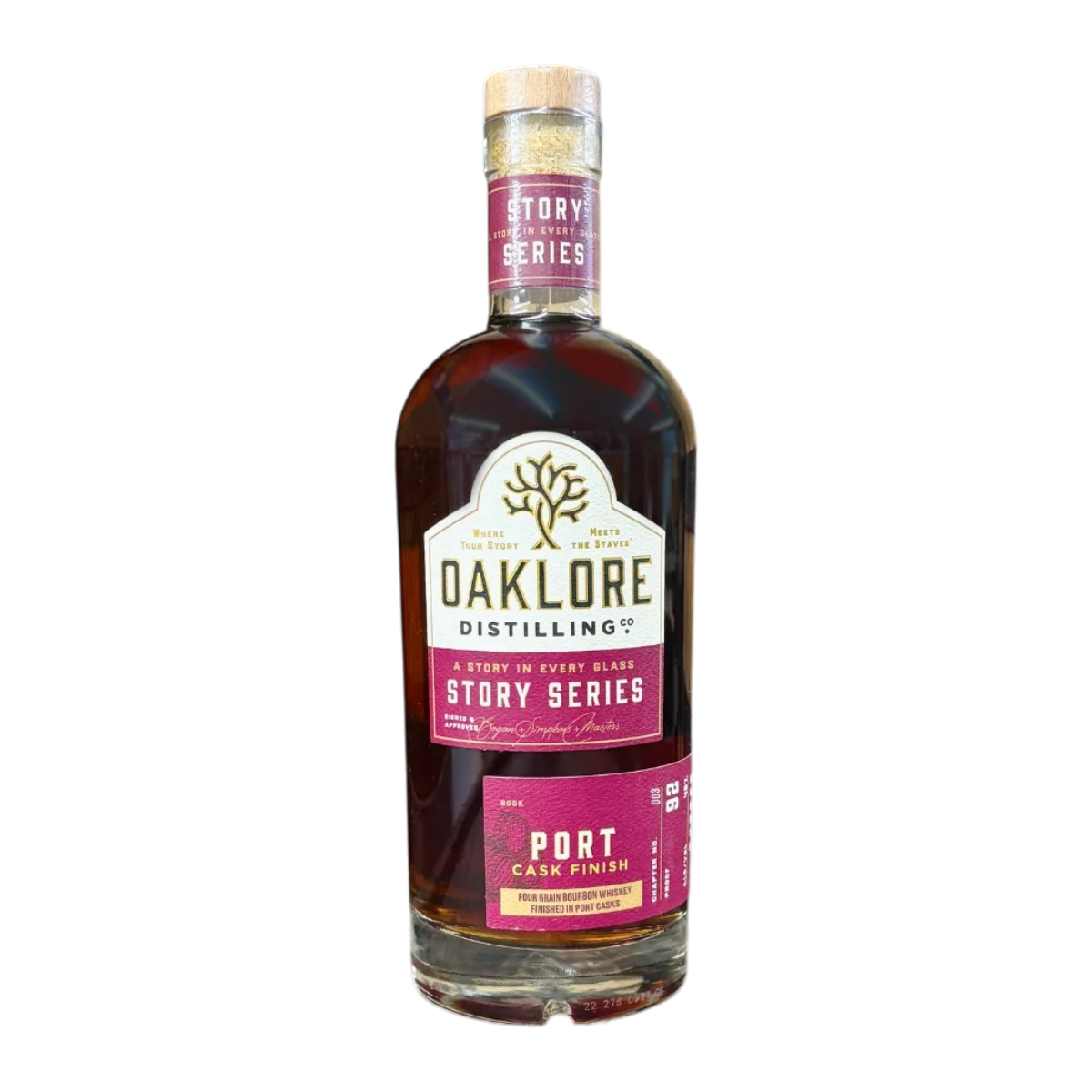 Story Series Port Cask Finish Straight Ryeのボトル画像