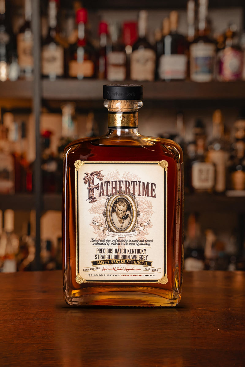 Fathertime Bourbon Empty Nester Strength Second Child Syndrome (signed by Jim Gaffigan)