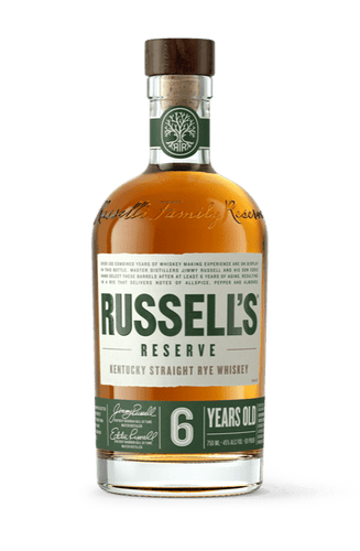 Russell's Reserve 6 Year Old Rye Whiskey