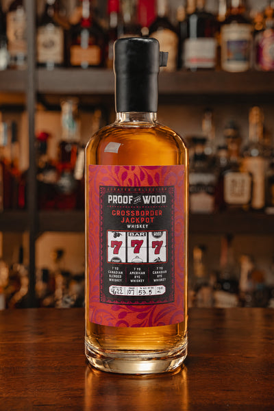 Proof and Wood "Crossborder Jackpot" 7YR Whiskey