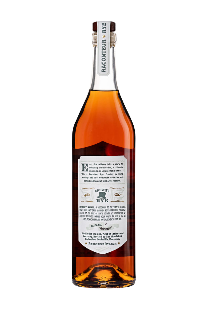 Raconteur Rye Batch II: "Brazen"