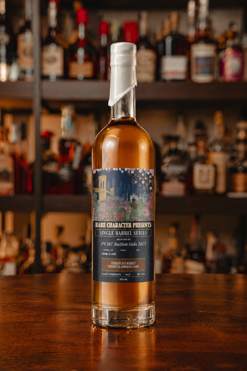 Rare Character Single Barrel Rye Finished in Amburana Casks "AMB-R-145" - Selected by PS 107 Auction Gala 2023