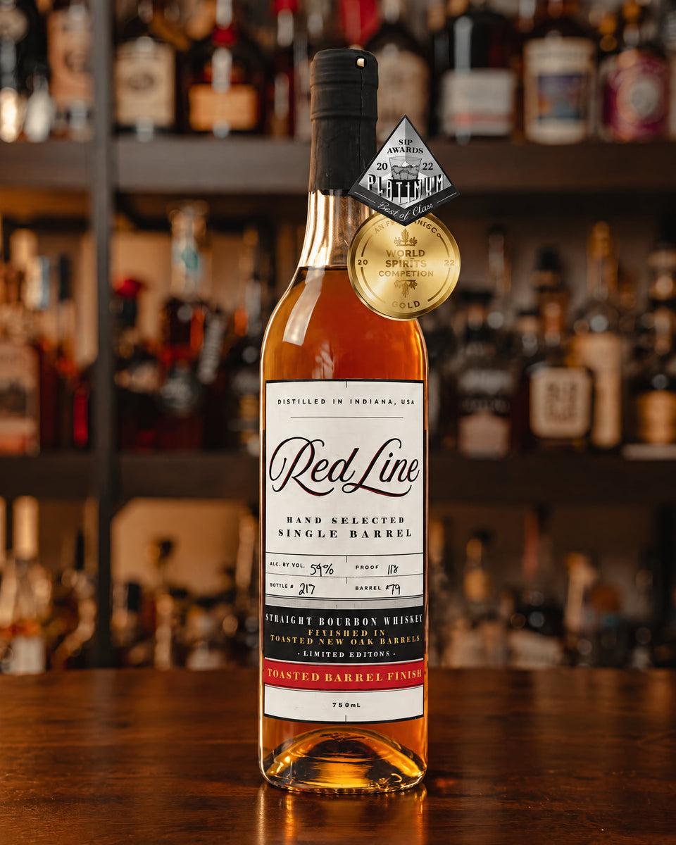 Red Line Whiskey Single Barrel Toasted Finish Bourbon