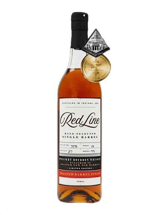 Red Line Whiskey Single Barrel Toasted Finish Bourbon