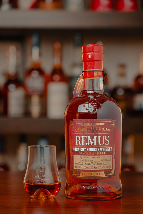 Remus Single Barrel Bourbon 115.2 proof - Selected by Club Marzipan
