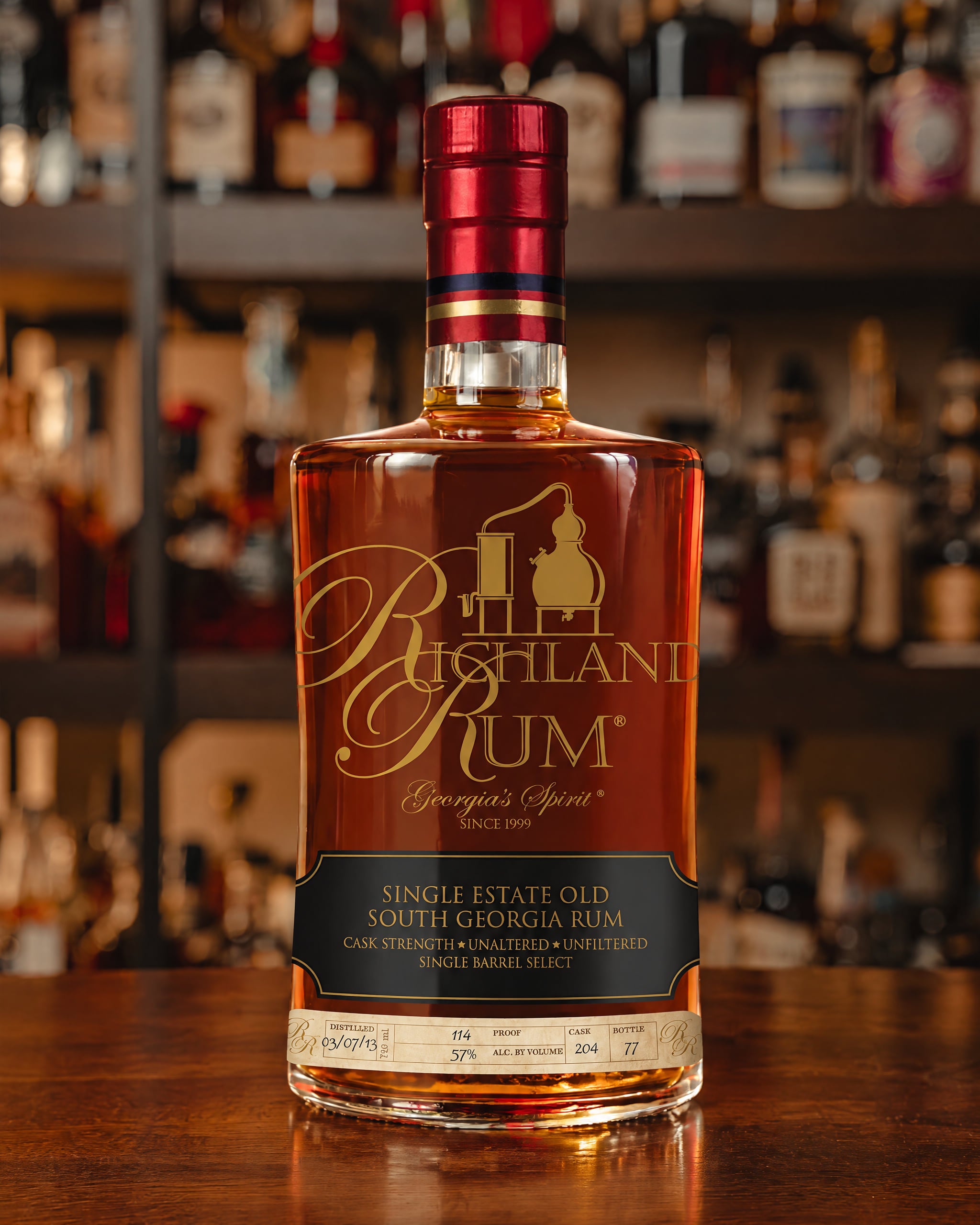 Richland Rum シングルエステートオールド Richland Single Estate Old South Georgia Rum Classic Reserve