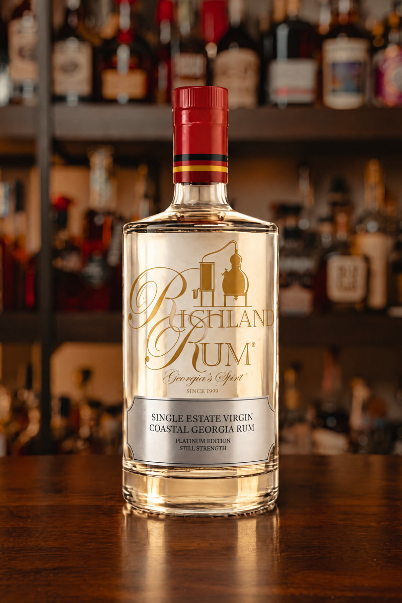 Richland Single Estate Virgin Coastal Georgia Rum Platinum Edition - Still Strength