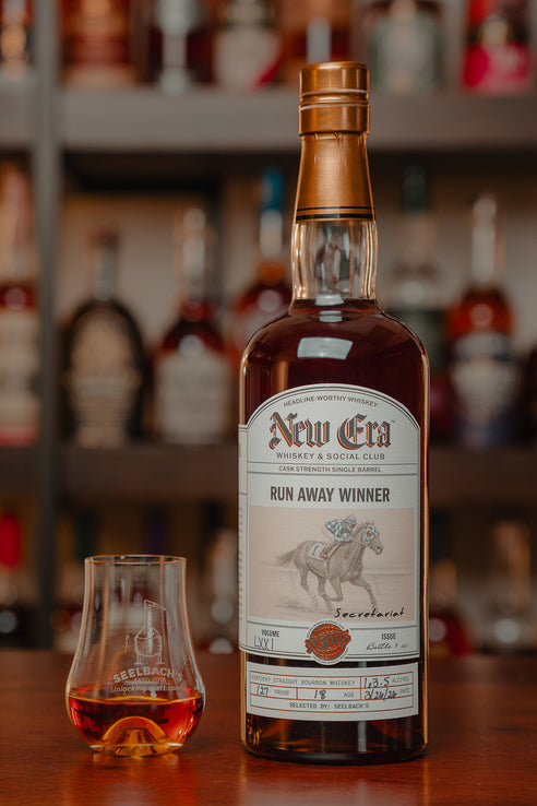 New Era Whiskey "Run Away Winner" 18-Year Single Barrel Bourbon #21 - Selected by Seelbach's