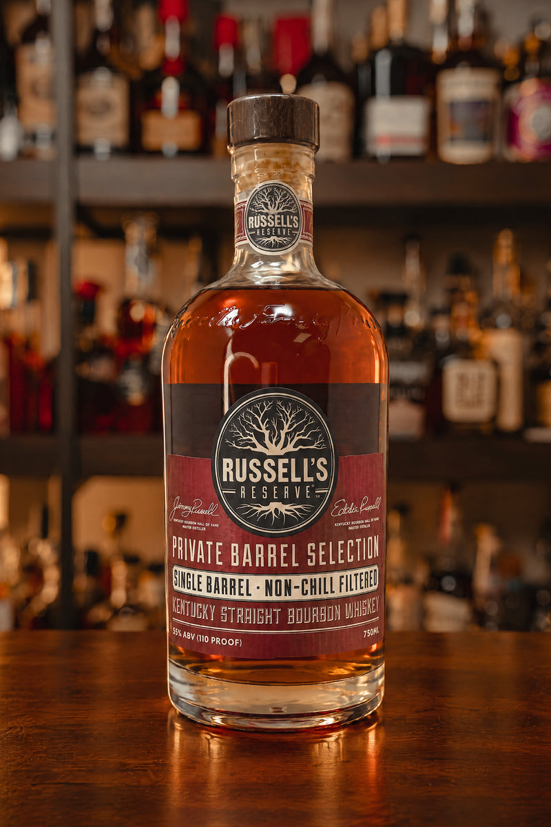 Russell's Reserve Single Barrel Kentucky Straight Bourbon Whiskey 110 Proof #20-0830 - Selected by Seelbach's & Fred Minnick
