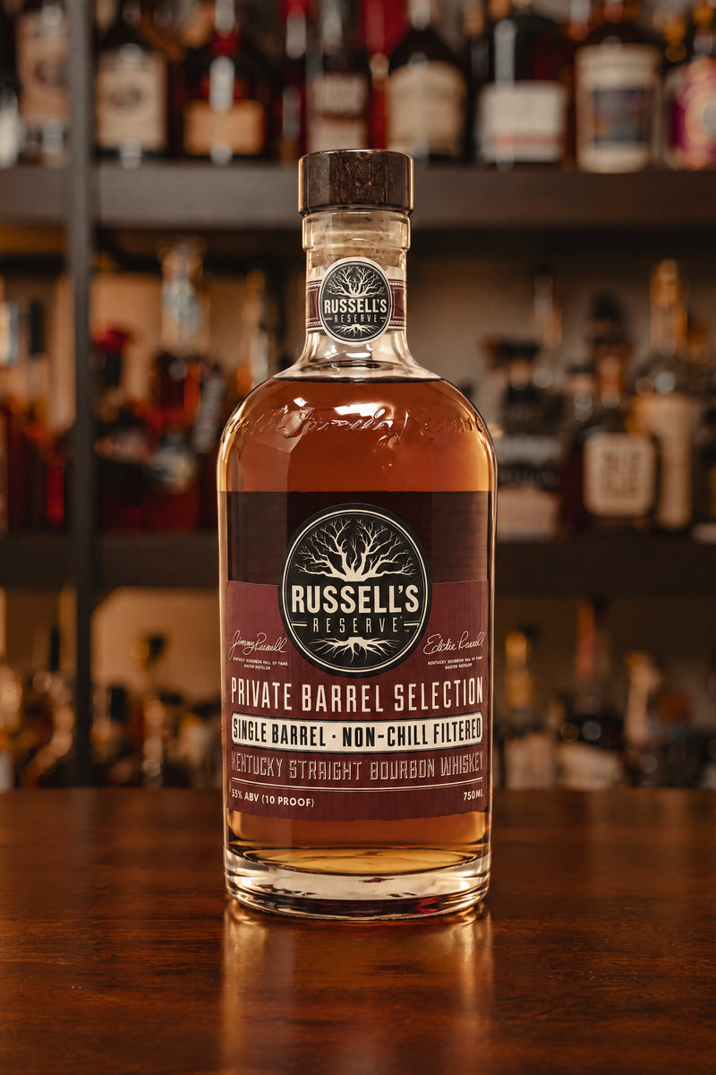 Russell's Reserve Single Barrel Kentucky Straight Bourbon Whiskey 110 Proof #21-0344 - Selected by Seelbach's & Mover and Shaker Co.