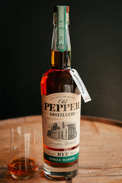 Old Pepper Distillery Single Barrel Rye #19-357 - Selected by Seelbach's