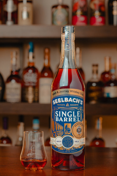 Seelbach's Private Reserve 10-year 9-Months #22-0037 Single Barrel Straight Bourbon Whiskey - Selected by Mash & Journey